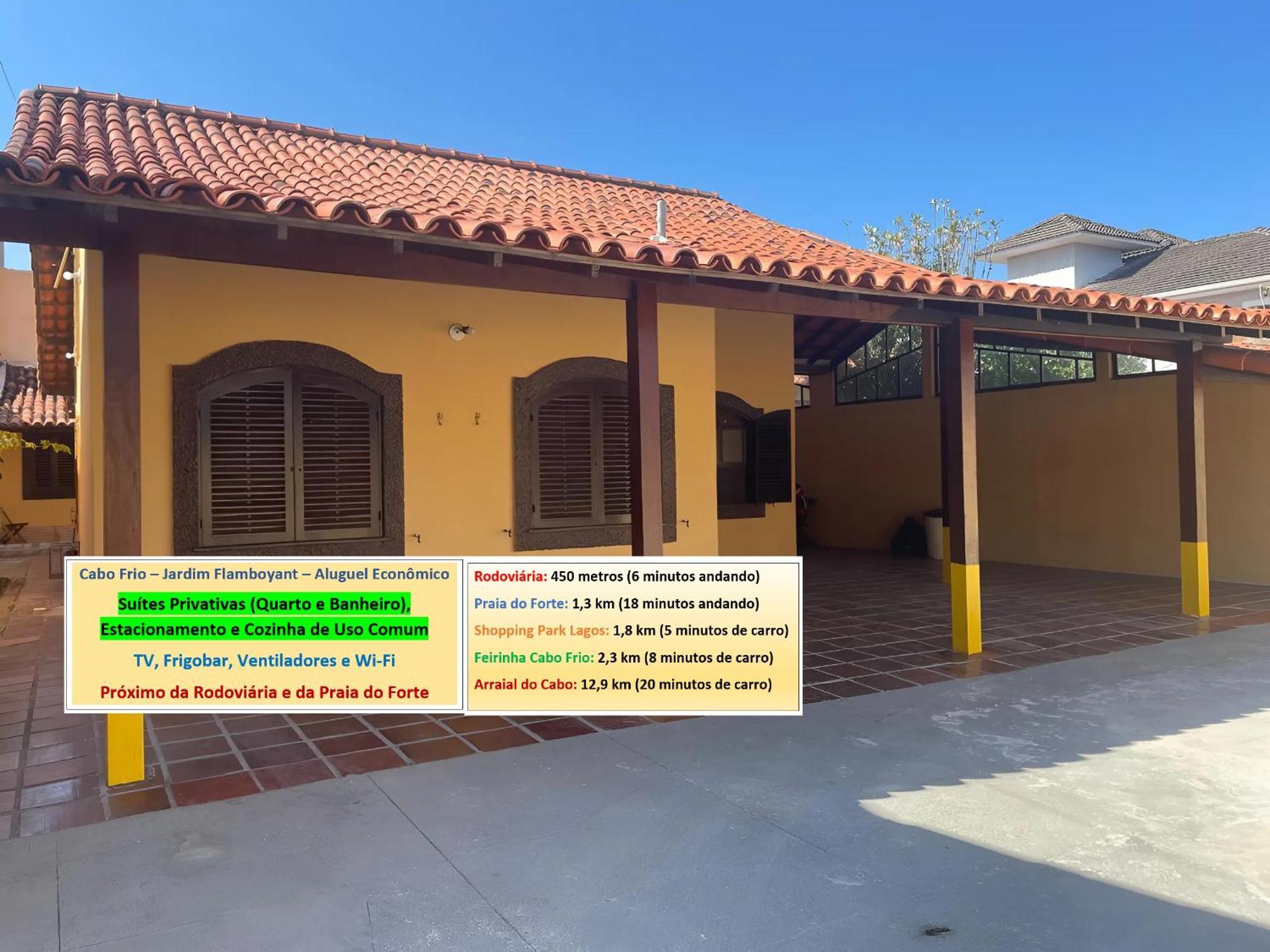 Cabo Frio - Suites - Jardim Flamboyant - Aluguel Economico Ngoại thất bức ảnh
