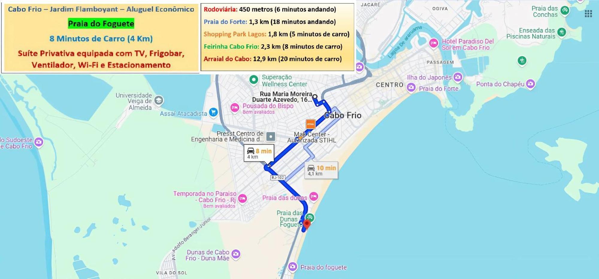 Cabo Frio - Suites - Jardim Flamboyant - Aluguel Economico Ngoại thất bức ảnh