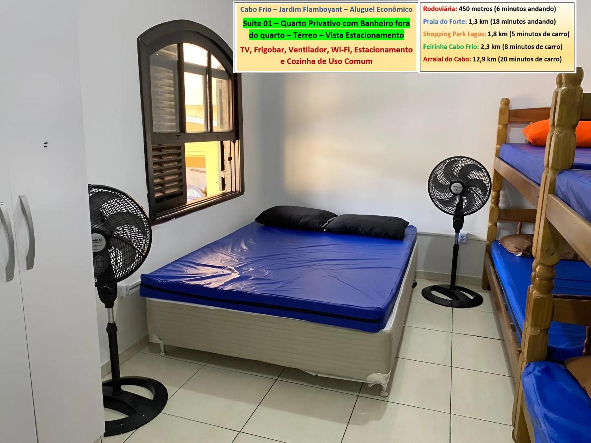 Cabo Frio - Suites - Jardim Flamboyant - Aluguel Economico Ngoại thất bức ảnh